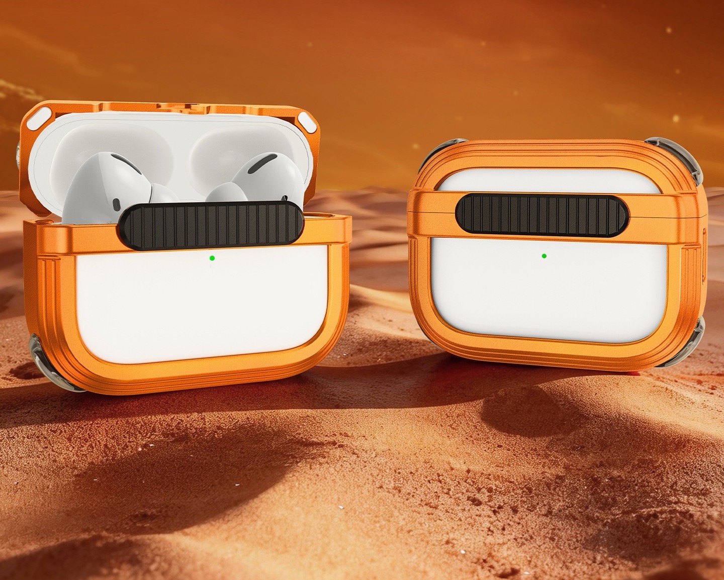 Compatible Apple Earphone Metal Magnetic Earphone Case