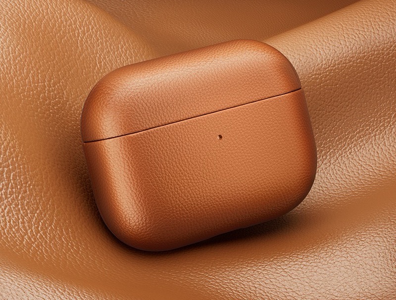 Apple Earphone Genuine Leather Full Coverage Drop-Proof Earphone Case