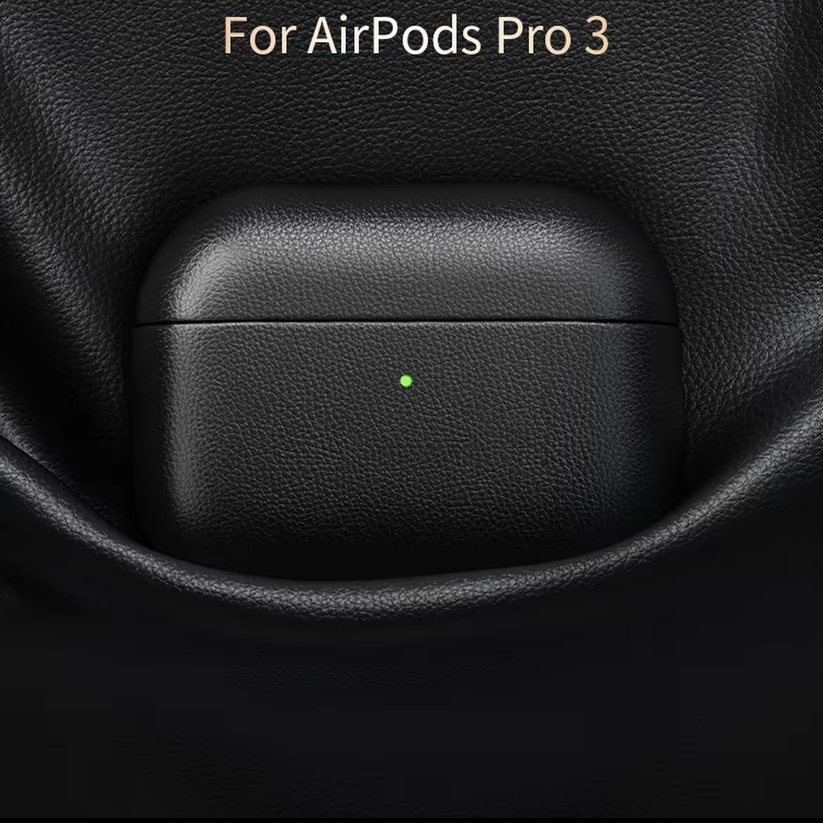 Apple Earphone Genuine Leather Full Coverage Drop-Proof Earphone Case