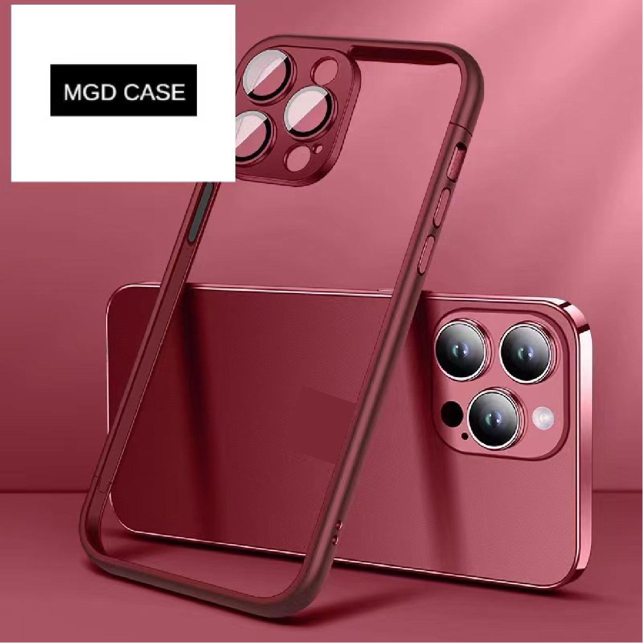 Custom frame mobile phone case