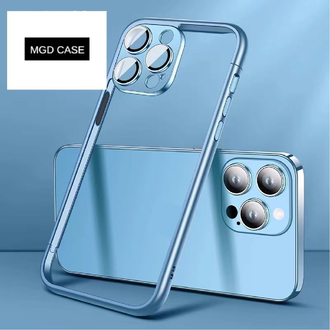 Custom frame mobile phone case