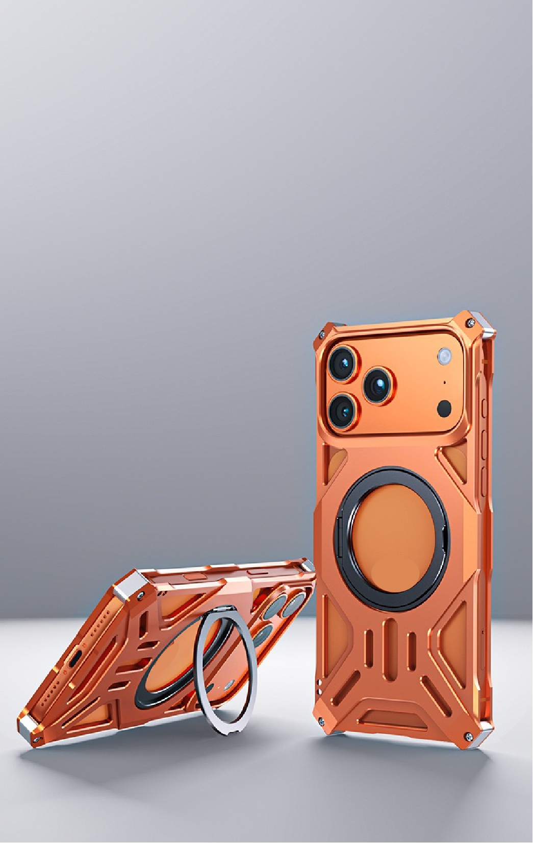 Aluminum Alloy Magnetic Frameless Phone Case