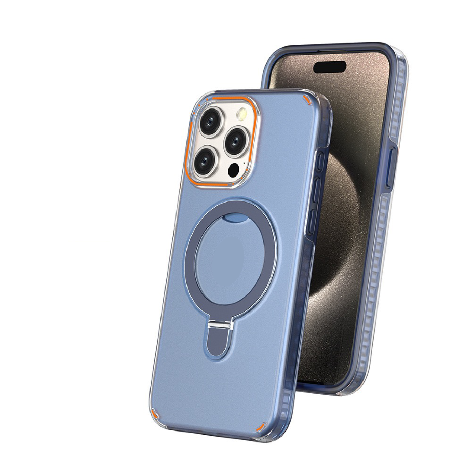 New Colorful Magnetic Bracket Phone Case
