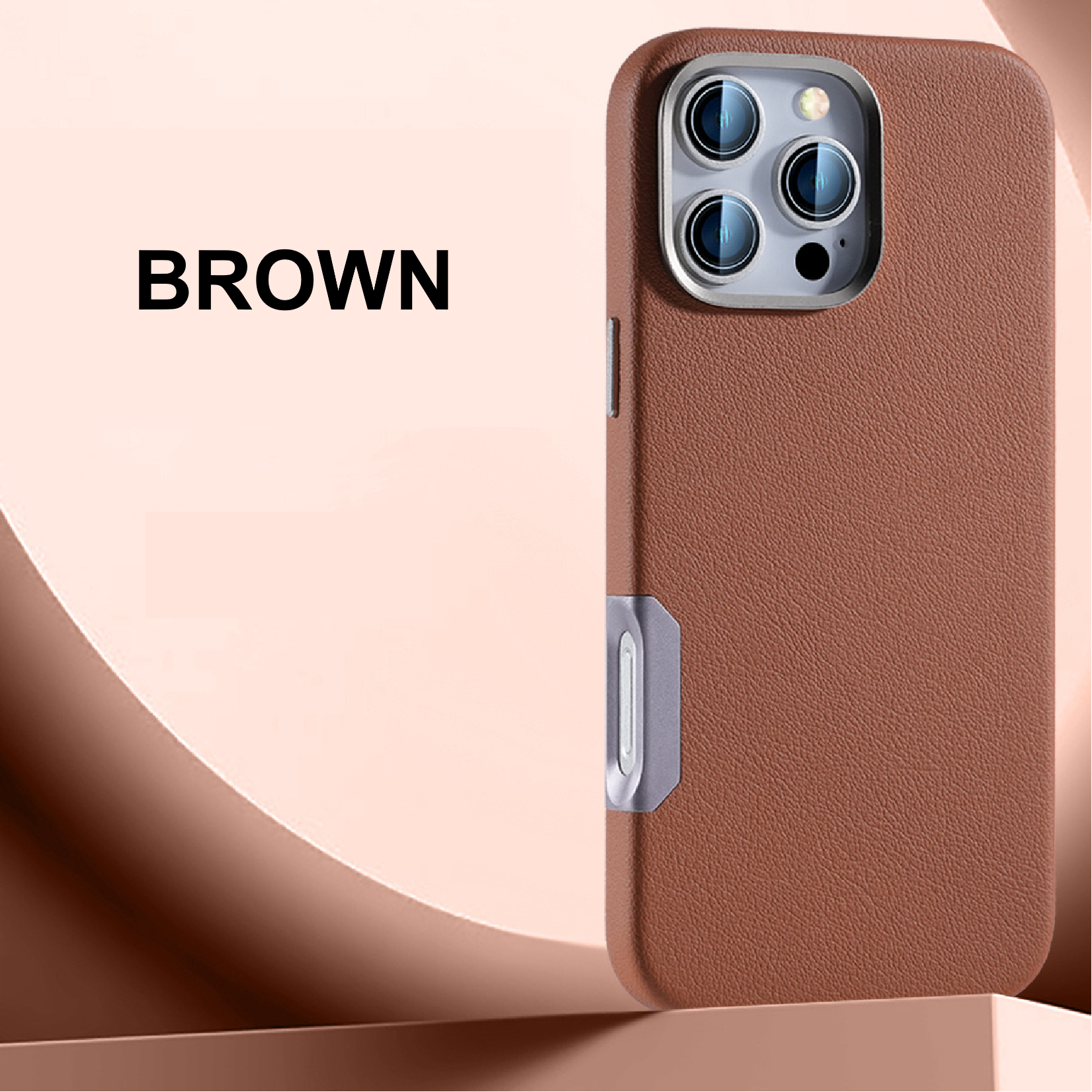 Frosted Leather Magnetic Mobile Phone Case