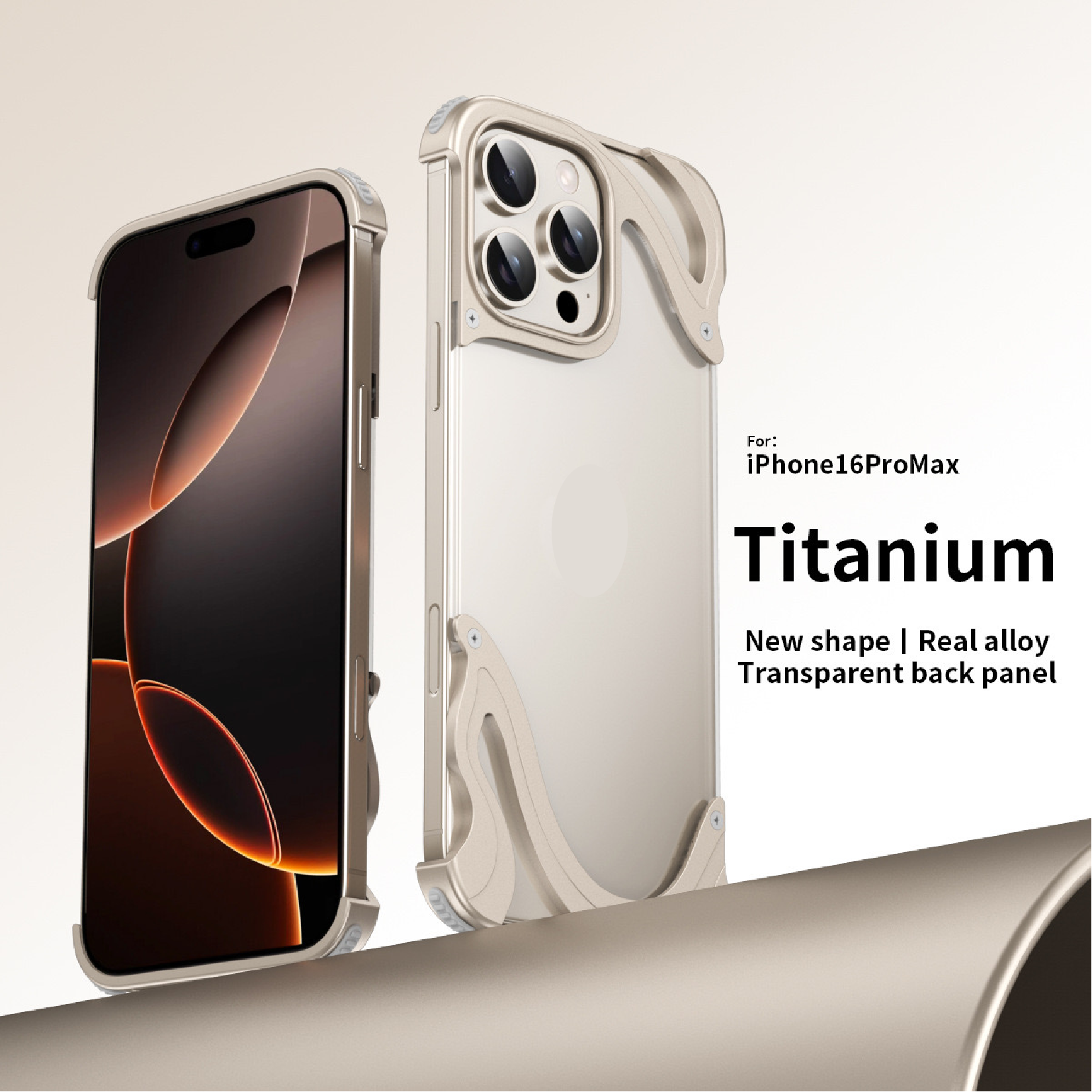 Dolphin Series Metal Bracket Magnetic Phone Case