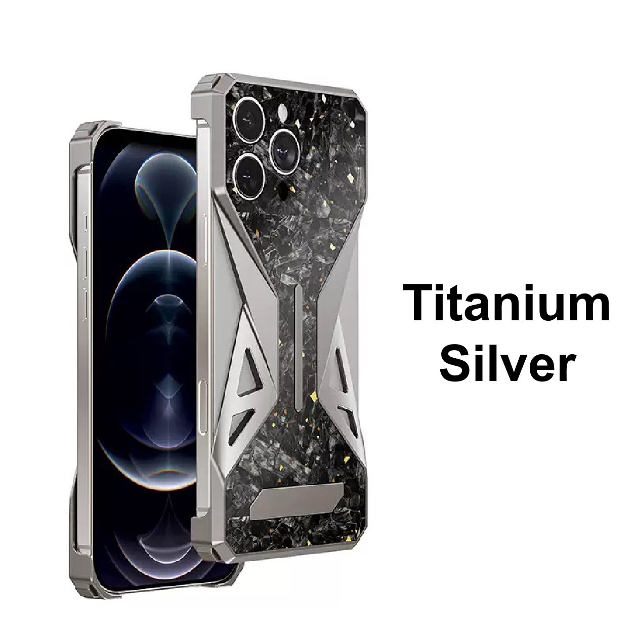 New forged carbon fiber aluminum alloy phone case