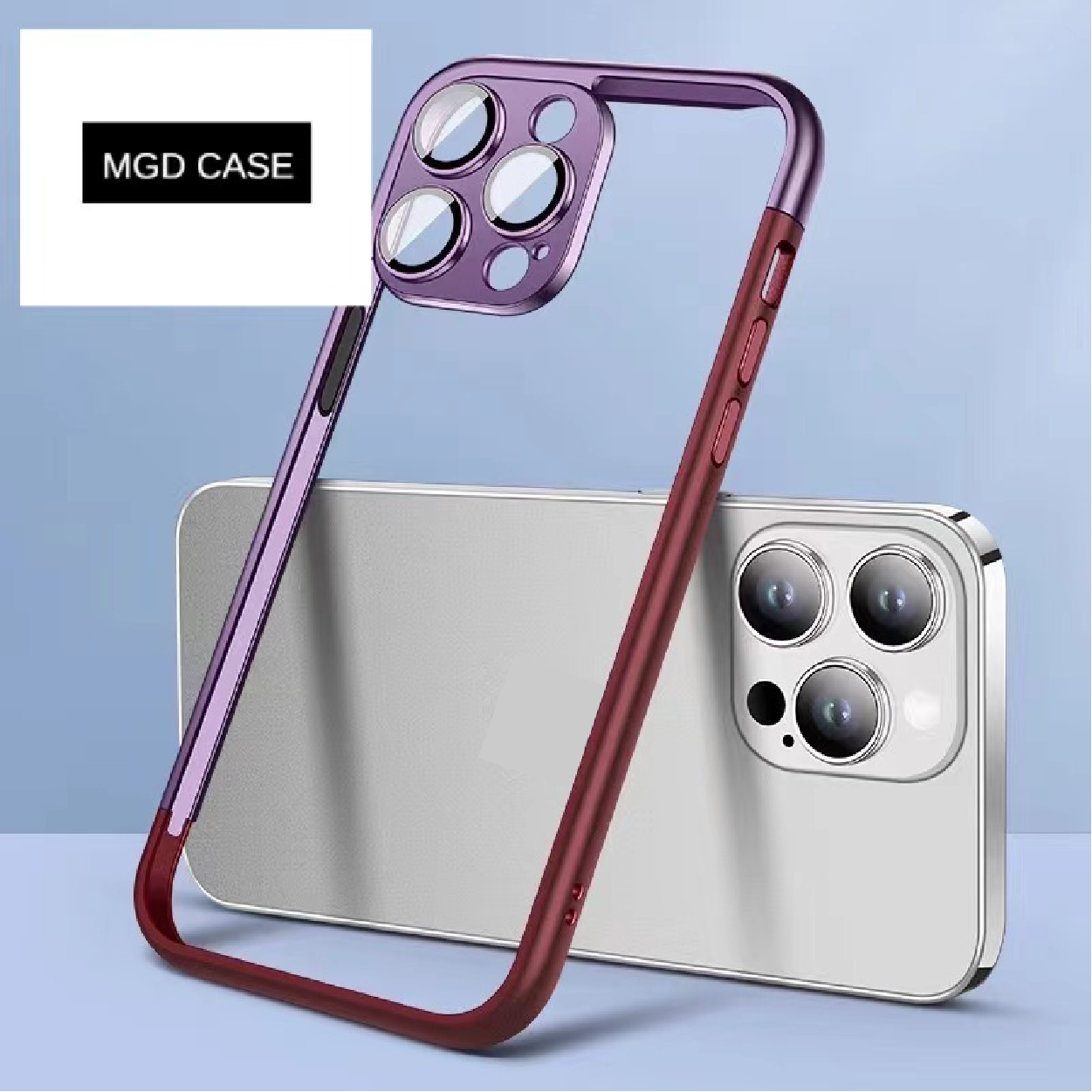 Custom frame mobile phone case