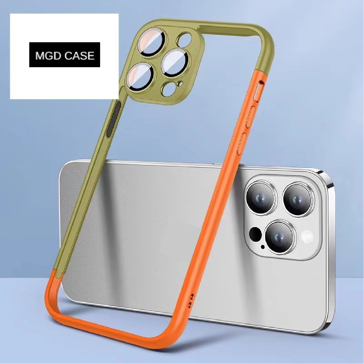 Custom frame mobile phone case