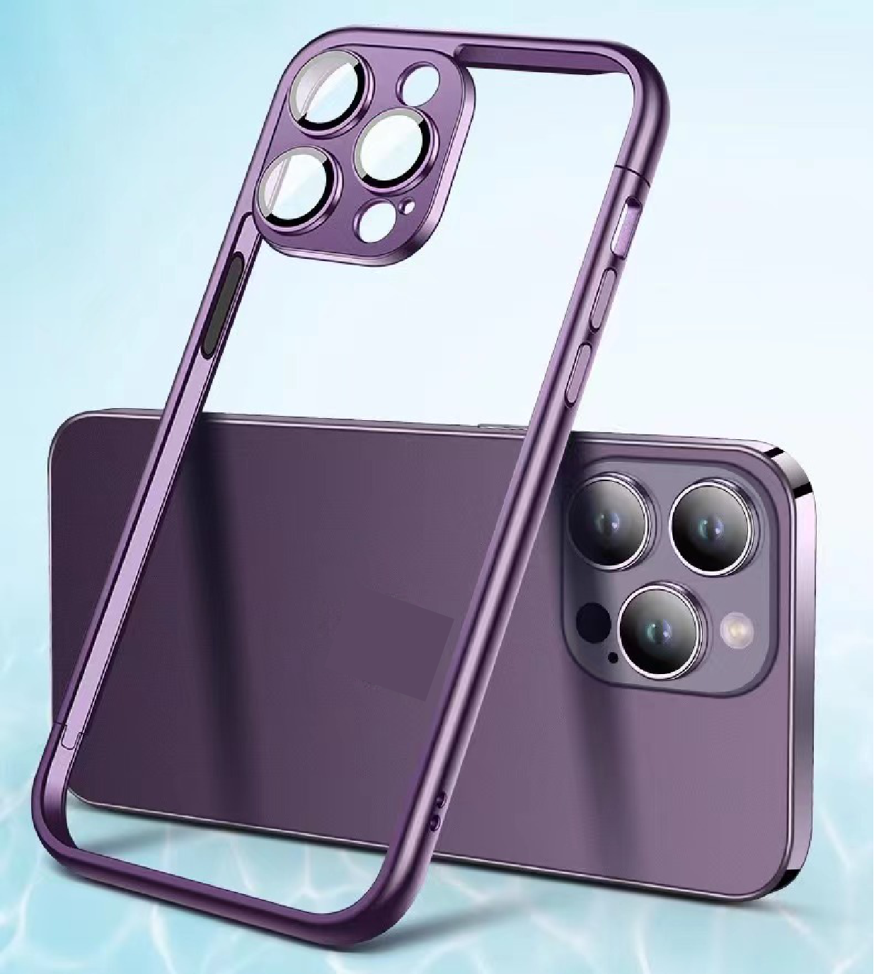 Custom frame mobile phone case