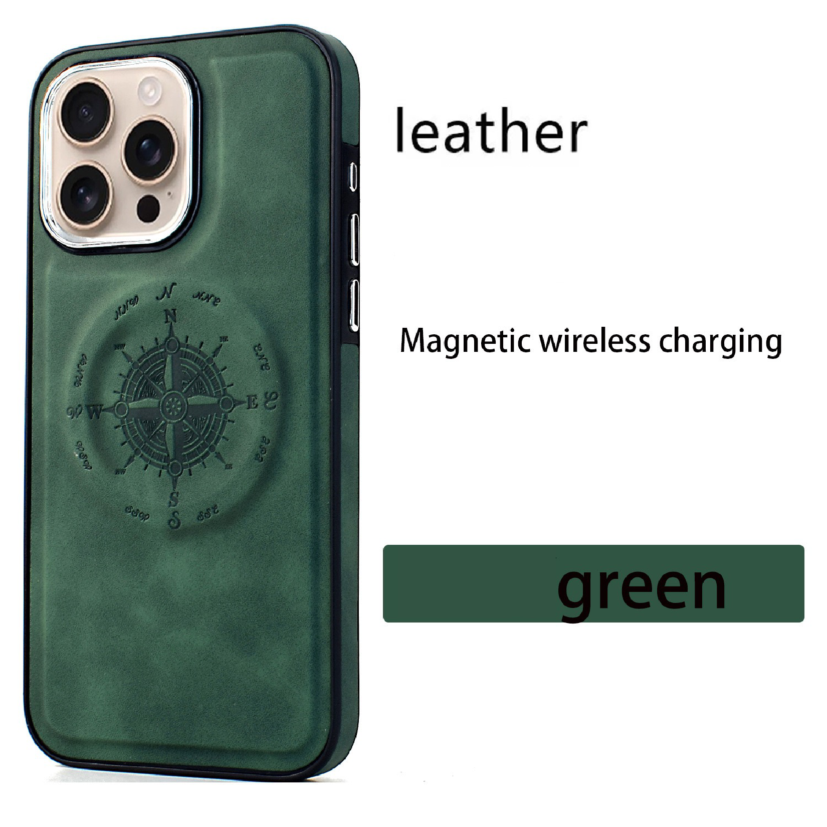 Leather Nautical Magnetic Anti-fall Phone Case