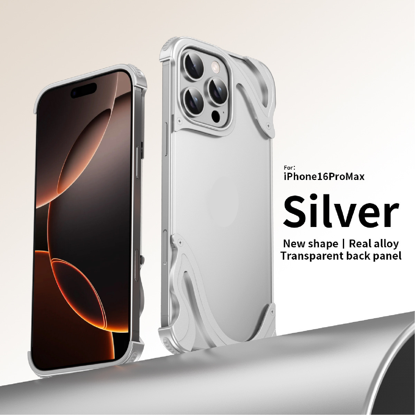 Dolphin Series Metal Bracket Magnetic Phone Case