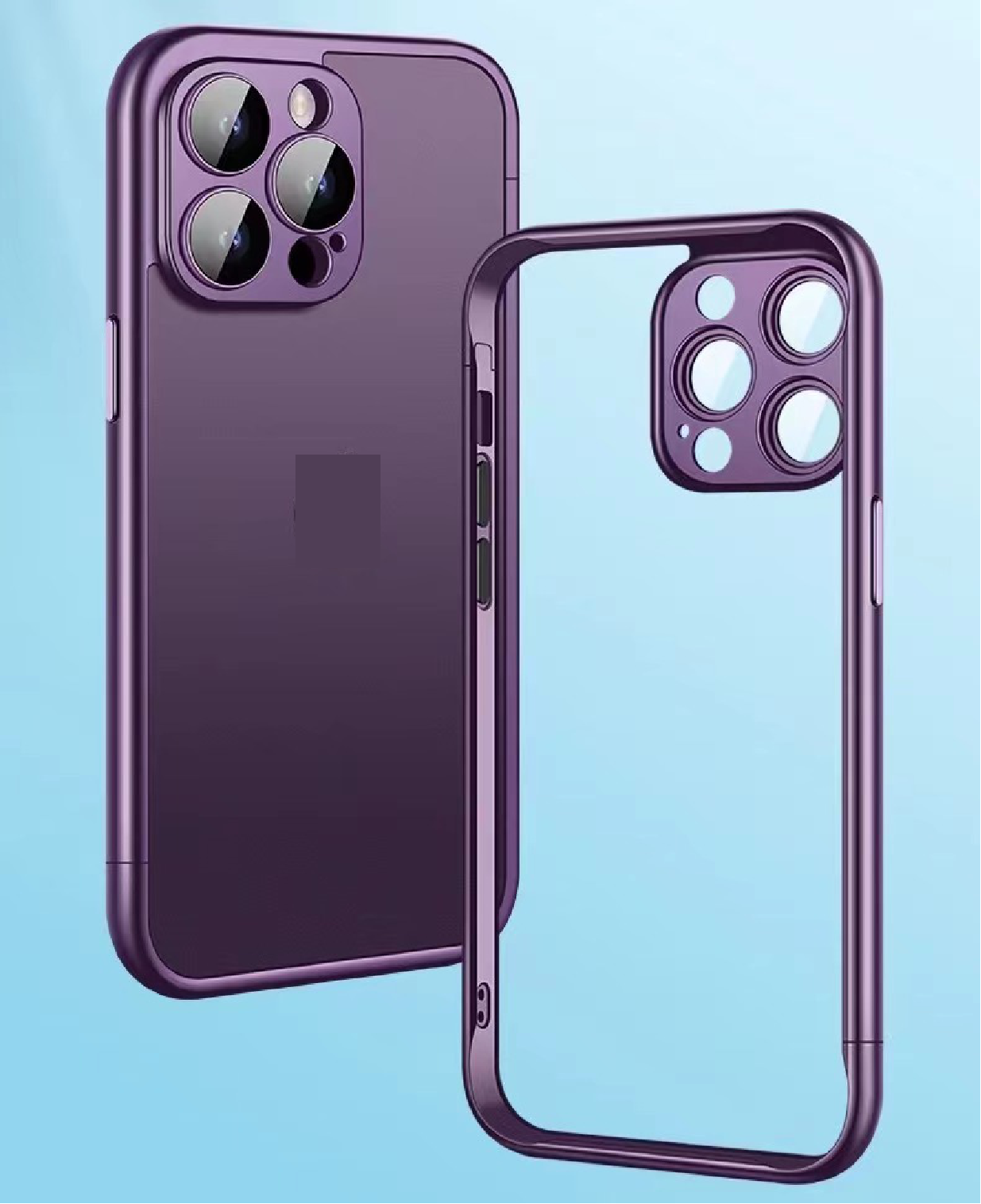 Custom frame mobile phone case