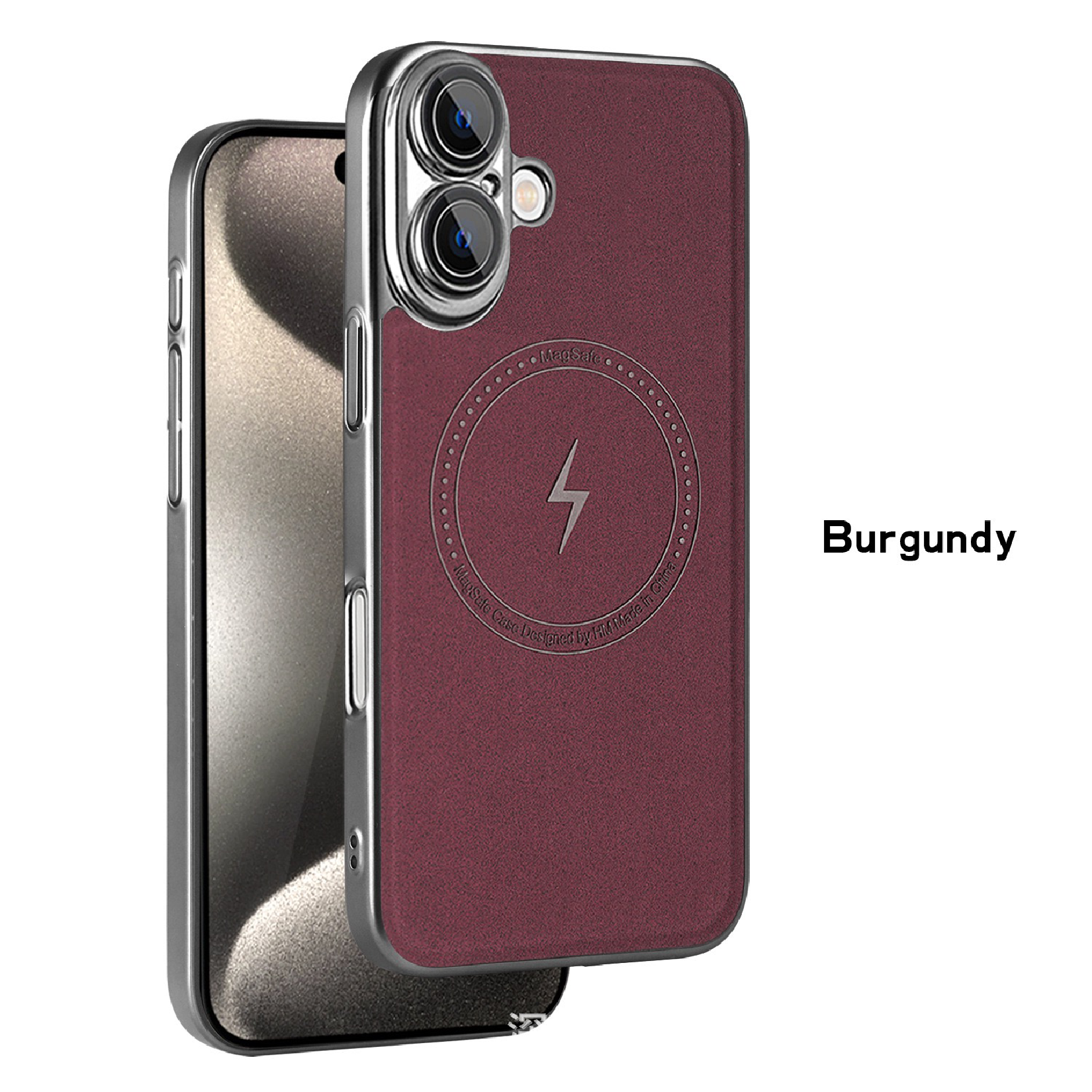 Premium Lightning Leather Magnetic Phone Case