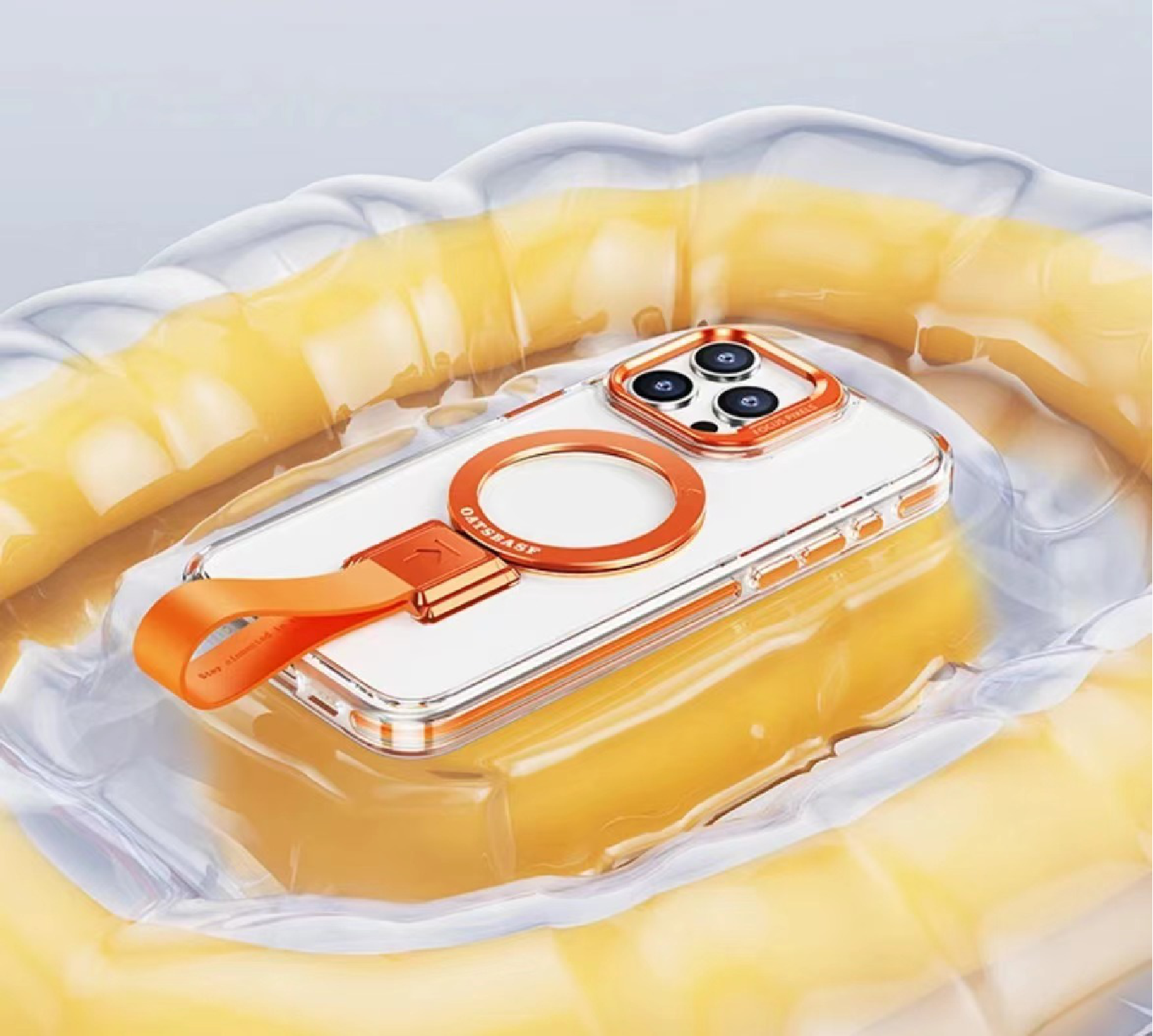 【One Belt】Magnetic Anti-fall Bracket Phone Case