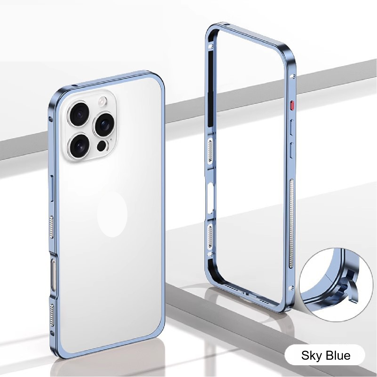 Premium Metal Frame Heat Dissipation Phone Case