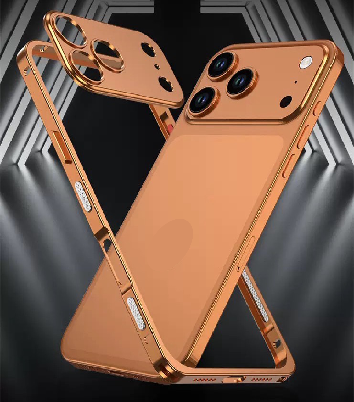 Premium Metal Frame Heat Dissipation Phone Case