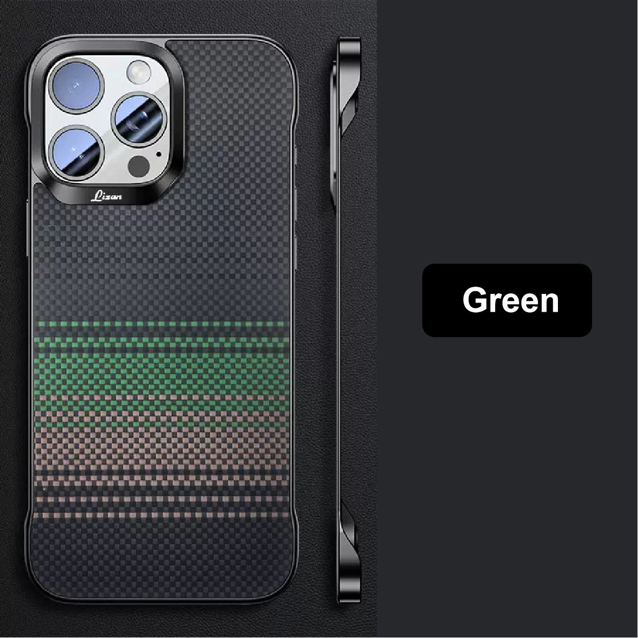 Kevlar Elegant Magnetic Carbon Fiber Pattern Phone Case