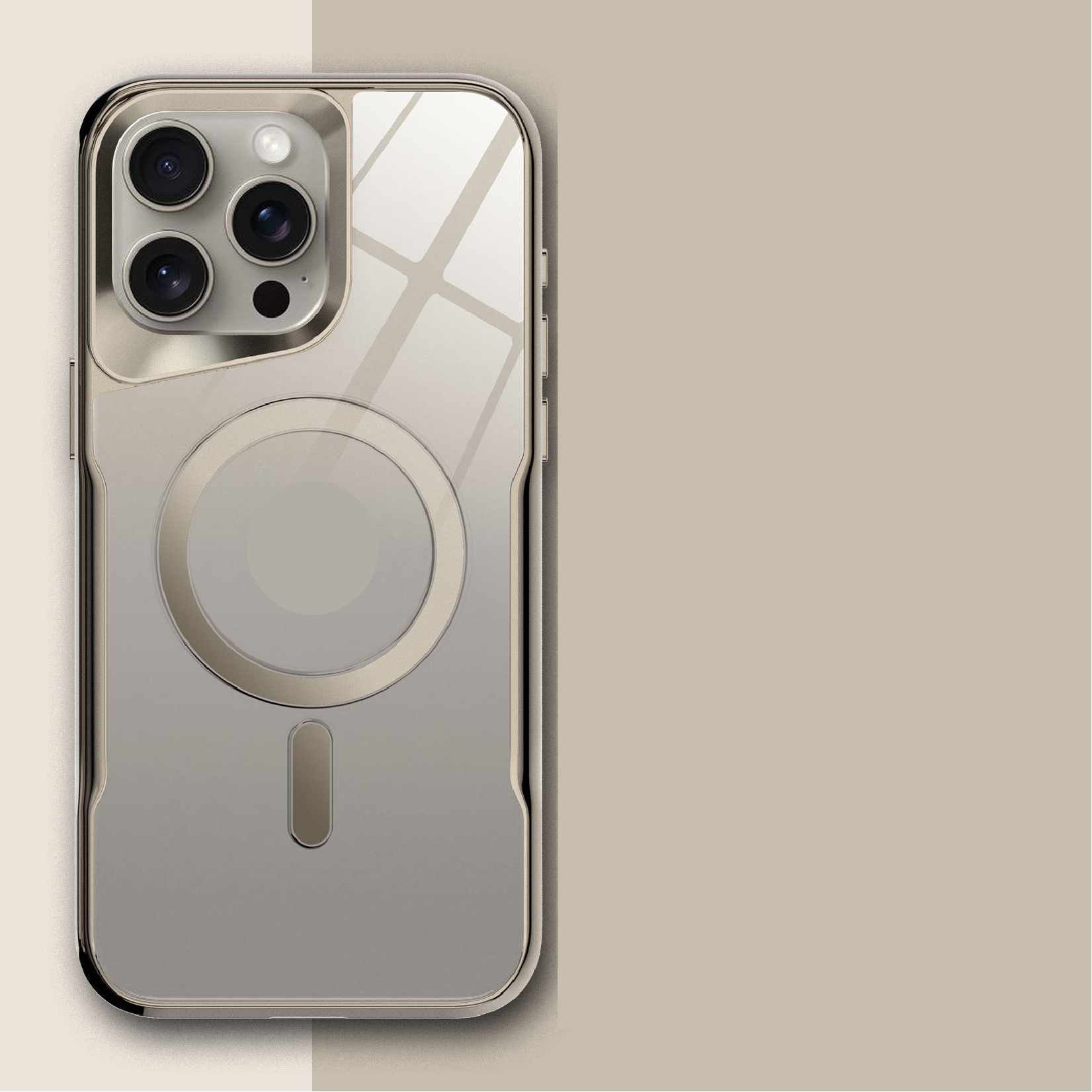 2024 New [Small Waist] Transparent Magnetic Phone Case