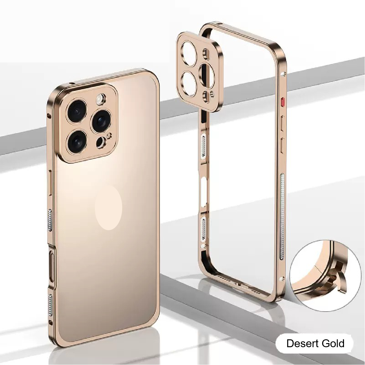 Premium Metal Frame Heat Dissipation Phone Case