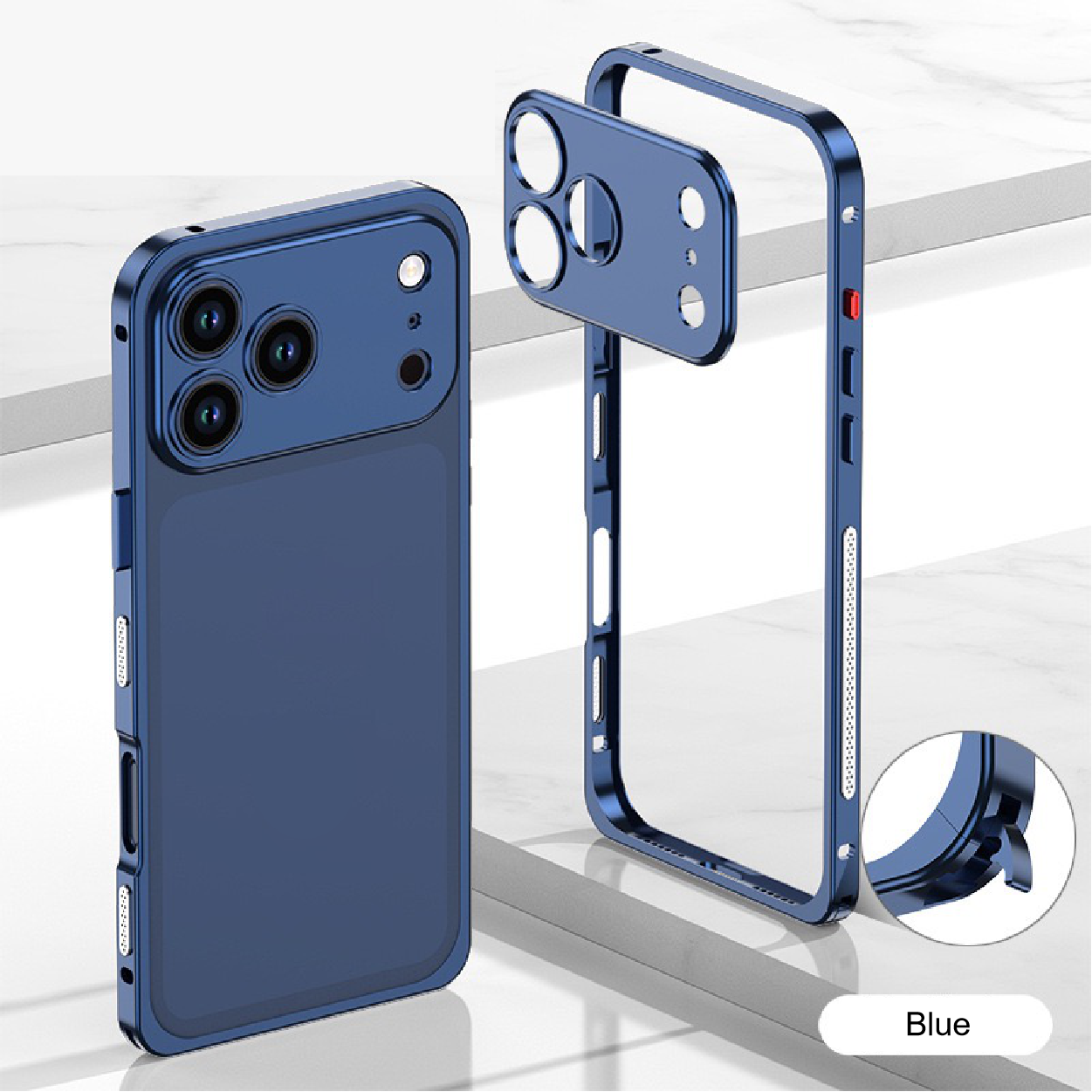 Premium Metal Frame Heat Dissipation Phone Case