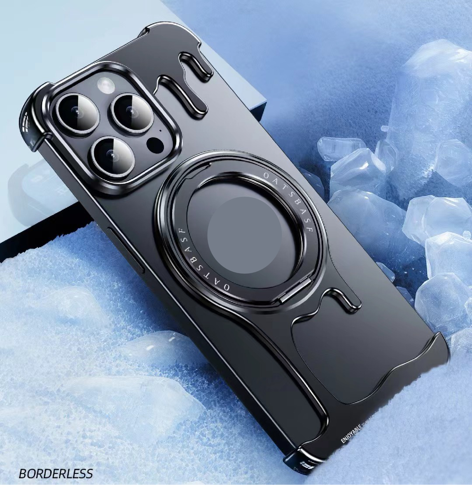 Borderless Liquid Metal Magnetic Phone Case