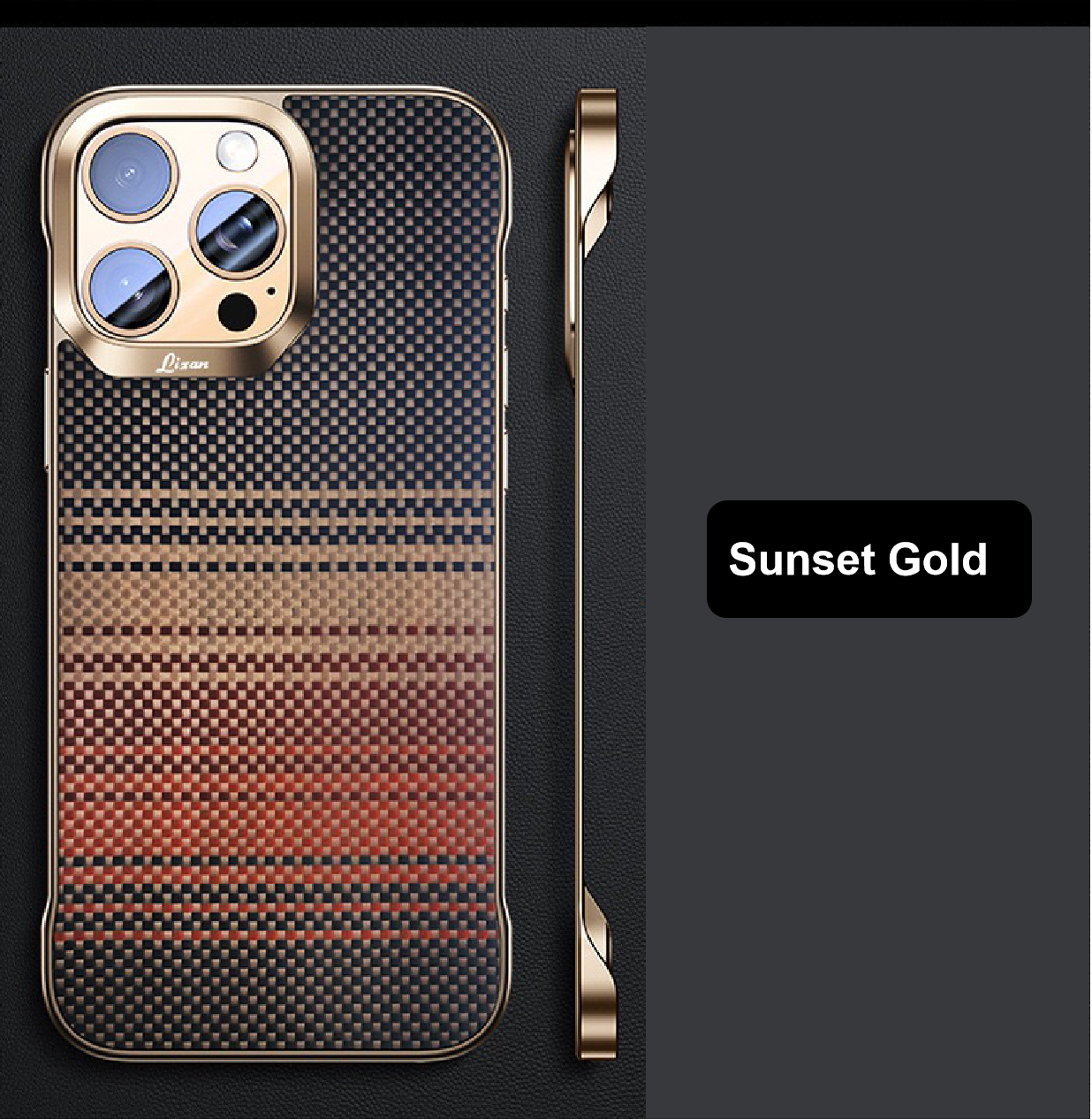 Kevlar Elegant Magnetic Carbon Fiber Pattern Phone Case