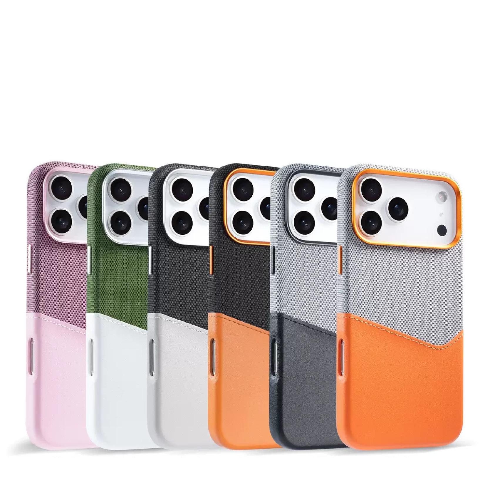 Unique Leather Textured Stitching Magnetic Card Slot Phone Case