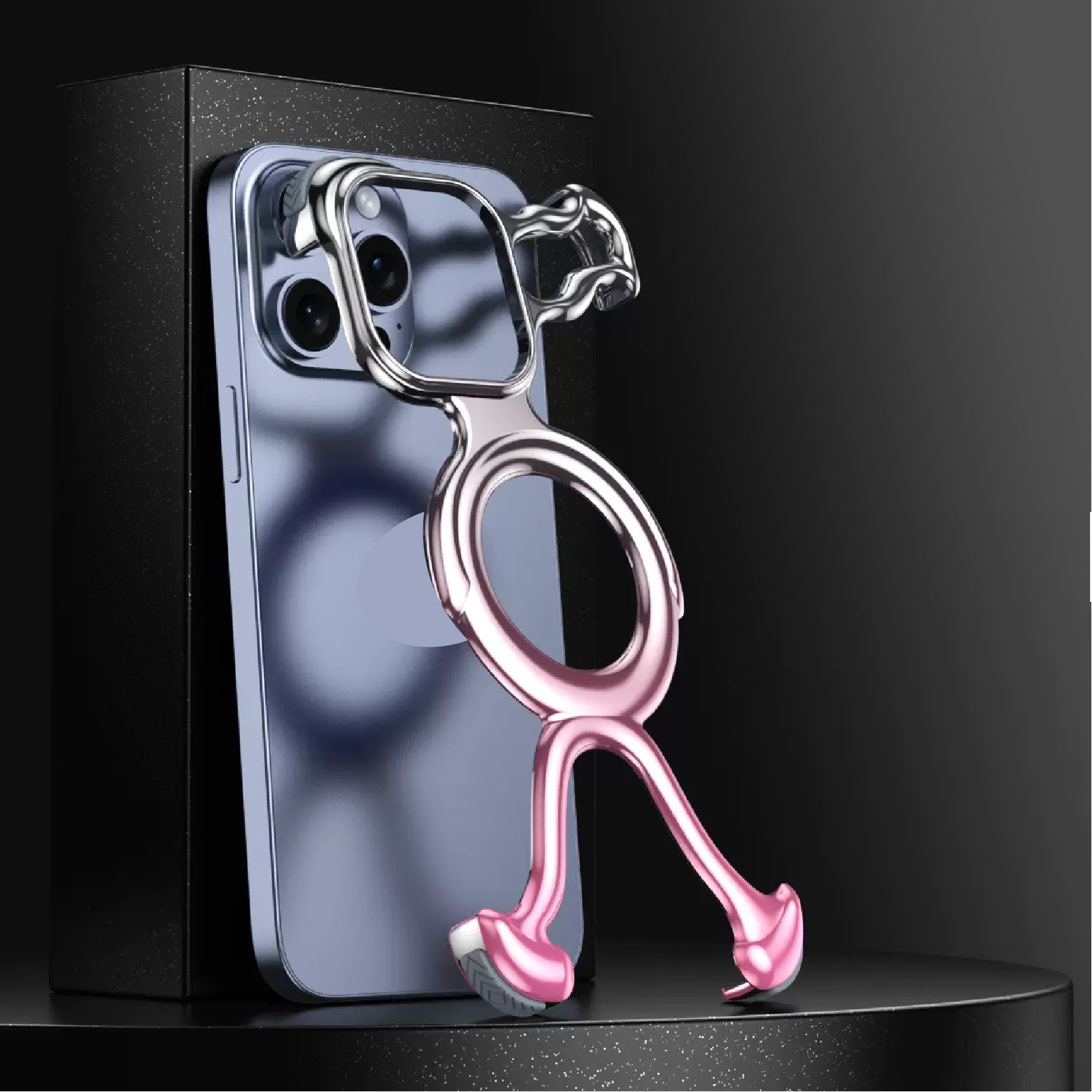 Special Shaped Liquid Metal Magnetic Phone Case