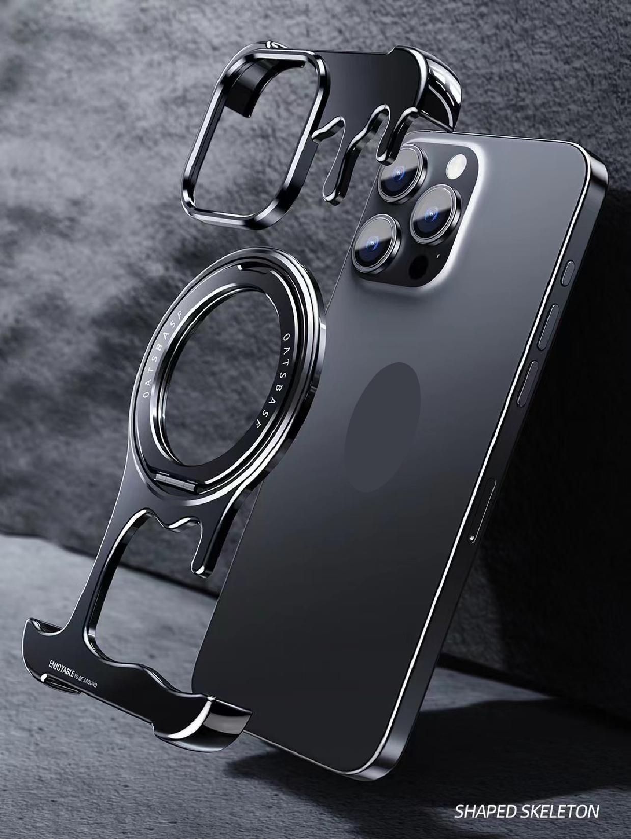 Borderless Liquid Metal Magnetic Phone Case