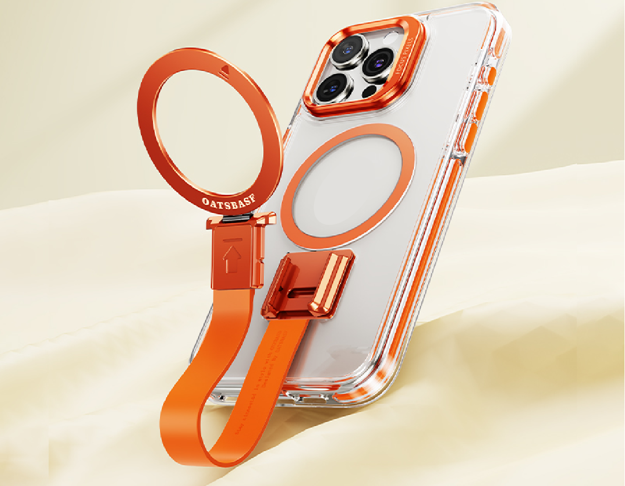 【One Belt】Magnetic Anti-fall Bracket Phone Case