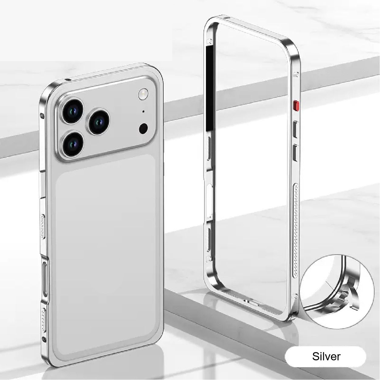 Premium Metal Frame Heat Dissipation Phone Case