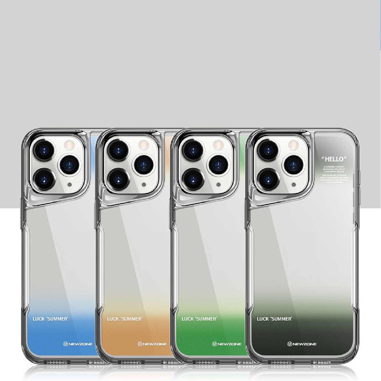Gradient High-Transparency Acrylic Phone Case