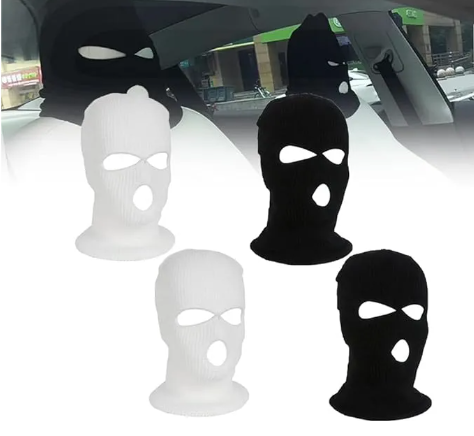 Funny Spoof Universal Dustproof Car Seat Headgear | Car Interior Decoration Gift