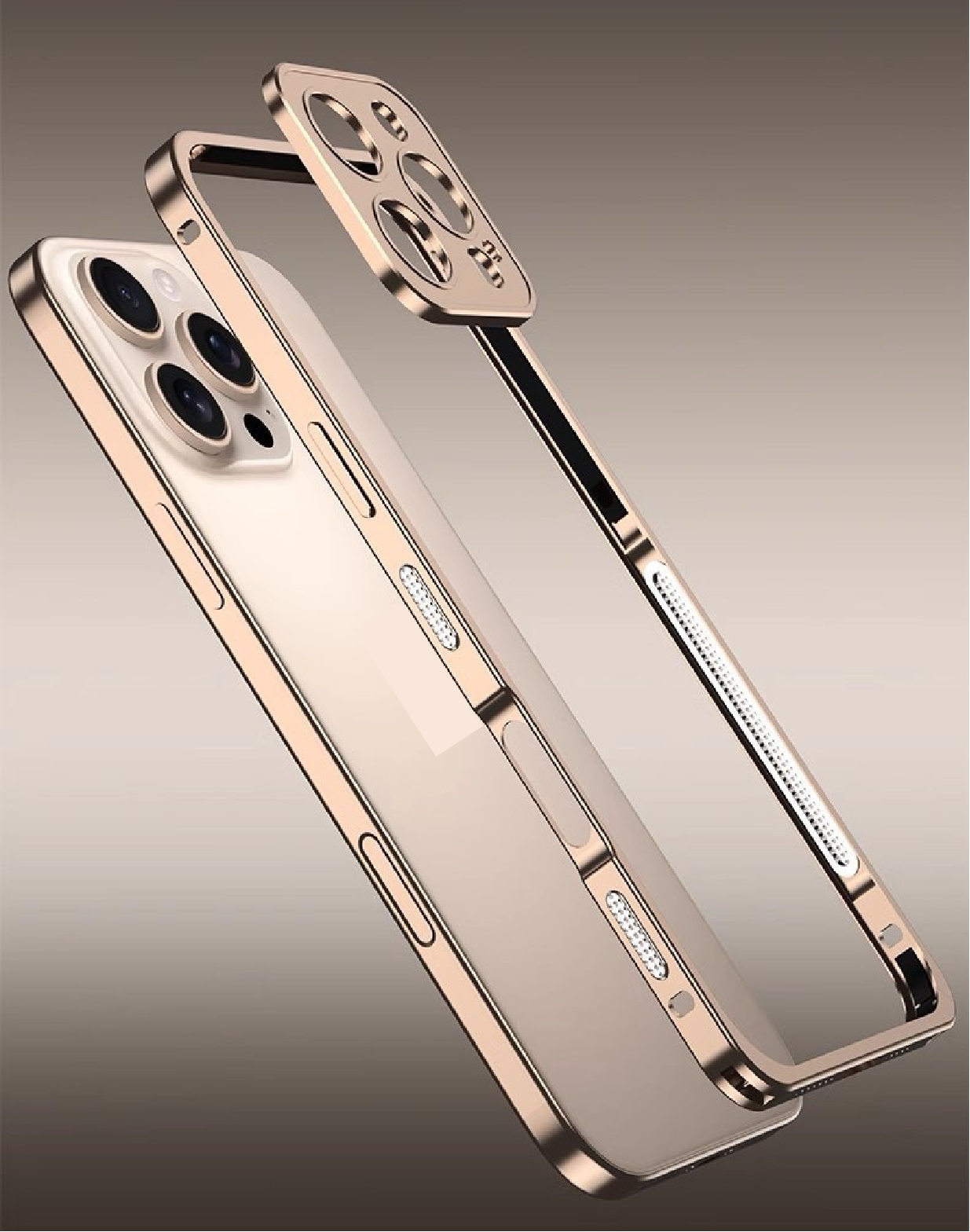 Premium Metal Frame Heat Dissipation Phone Case