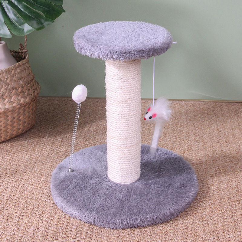 Cat climbing frame, cat nest, integrated sisal cat tree villa, large cat grabbing board, toy cat grabbing pillar, cat supplies-Rongpet
