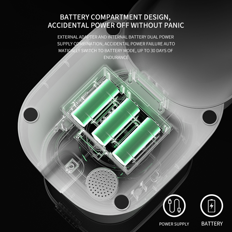 Pet smart feeder dog/cat remote video feeding wifi automatic timed feeder