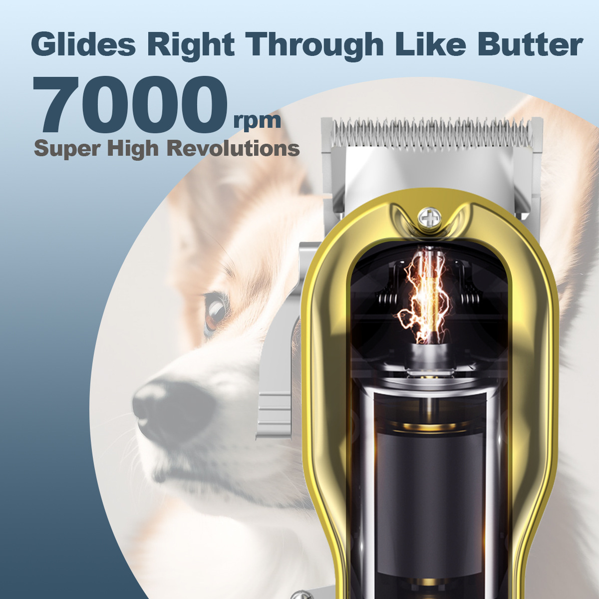 Pet Electric clipper Gold