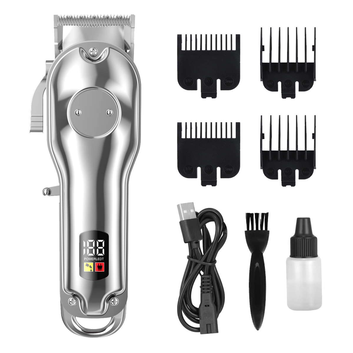 Pet Electric Clipper Silvery