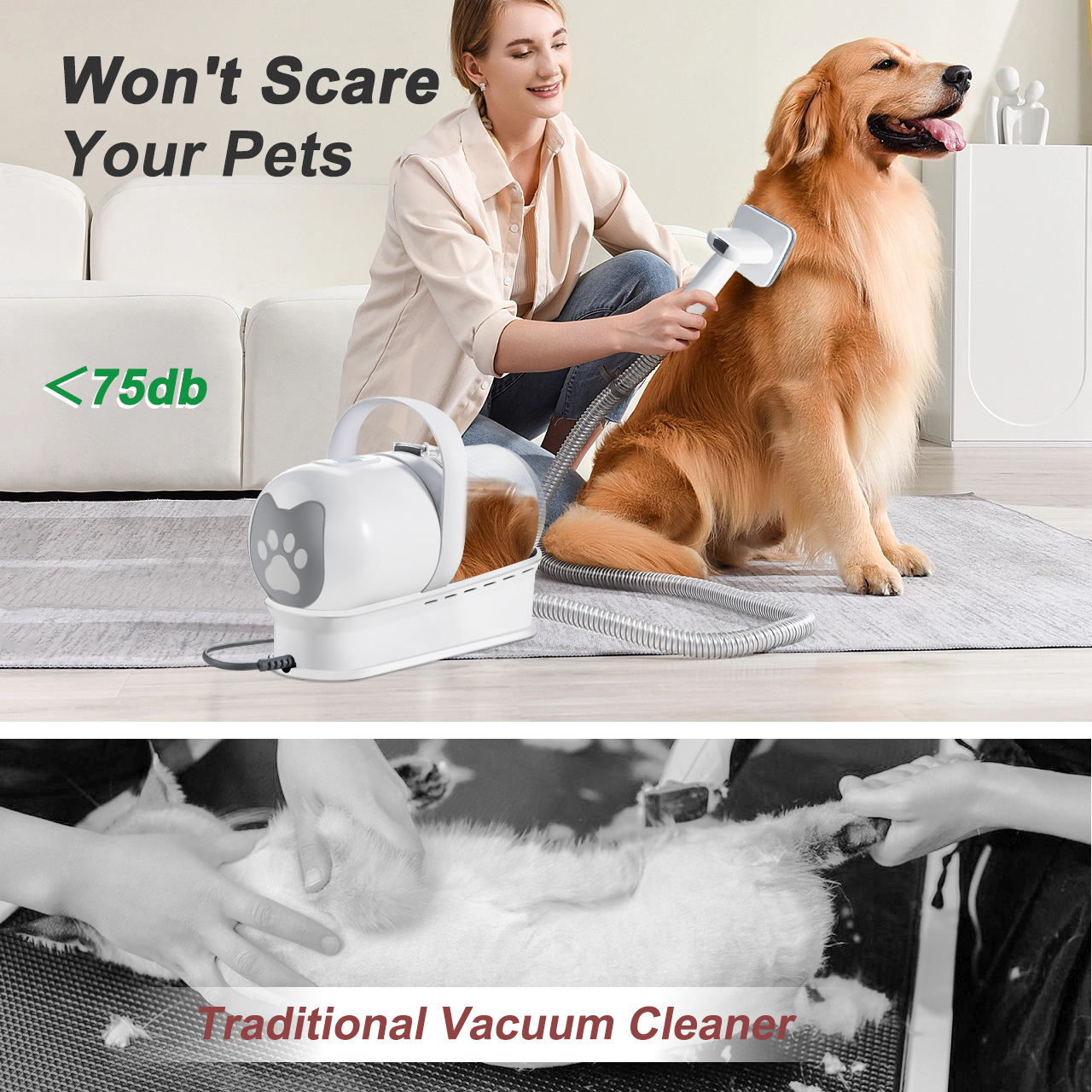 7 And 1 Pet Grooming Kit & Vacuum