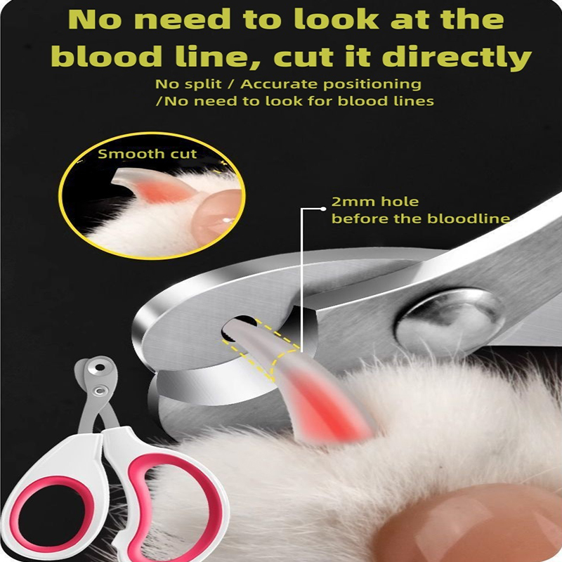 Cat/Dog Nursing 5 pcs/set Nail Clipping Bathing Massage Needle Combing Cleaning