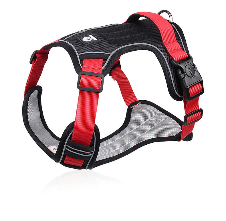 Pet chest harness vest type large dog chest back explosion-proof impact dog chest harness pet leash