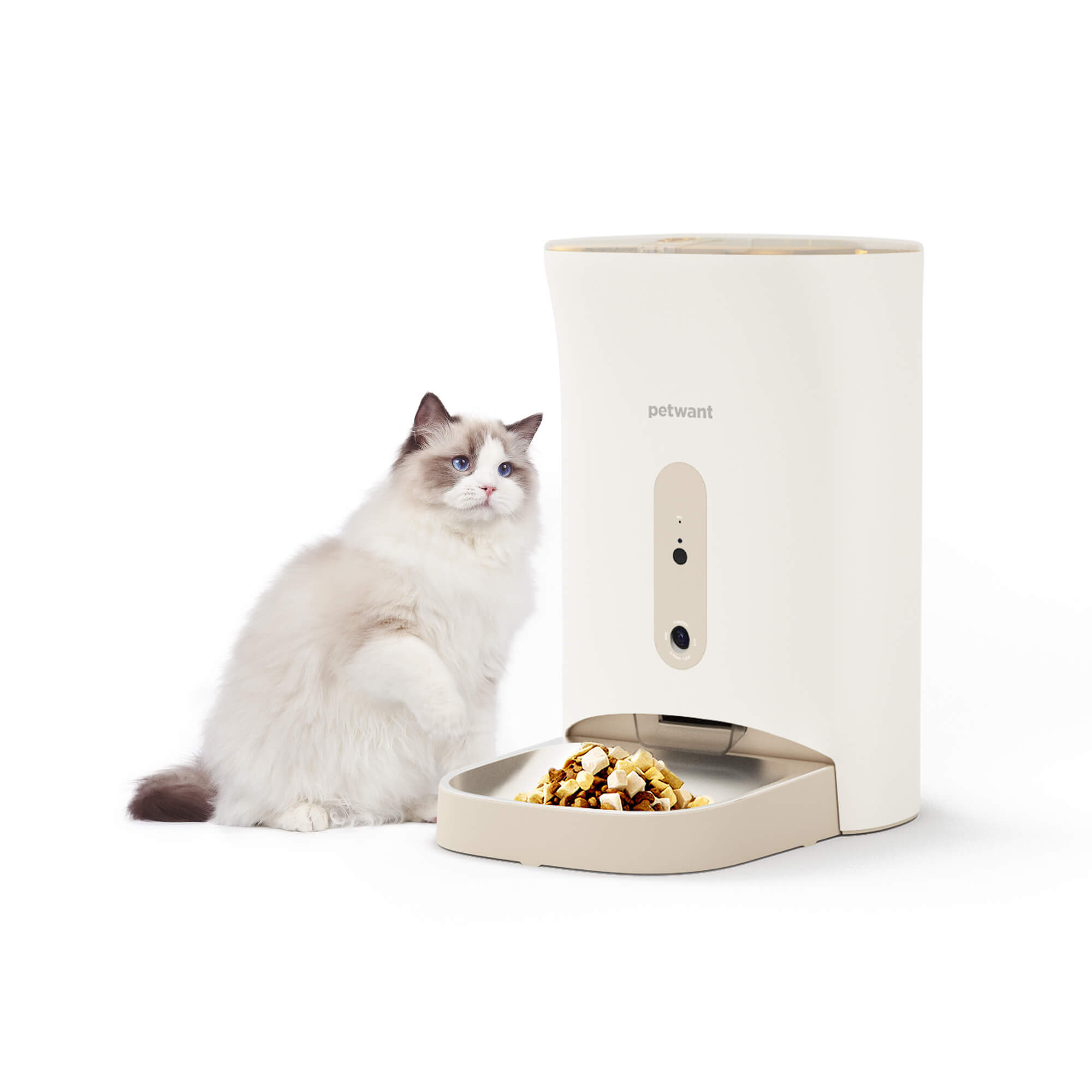  4.5L Intelligent Pet Feeder With WIFI/Camera/APP Remote Control For Cat dog Feeding