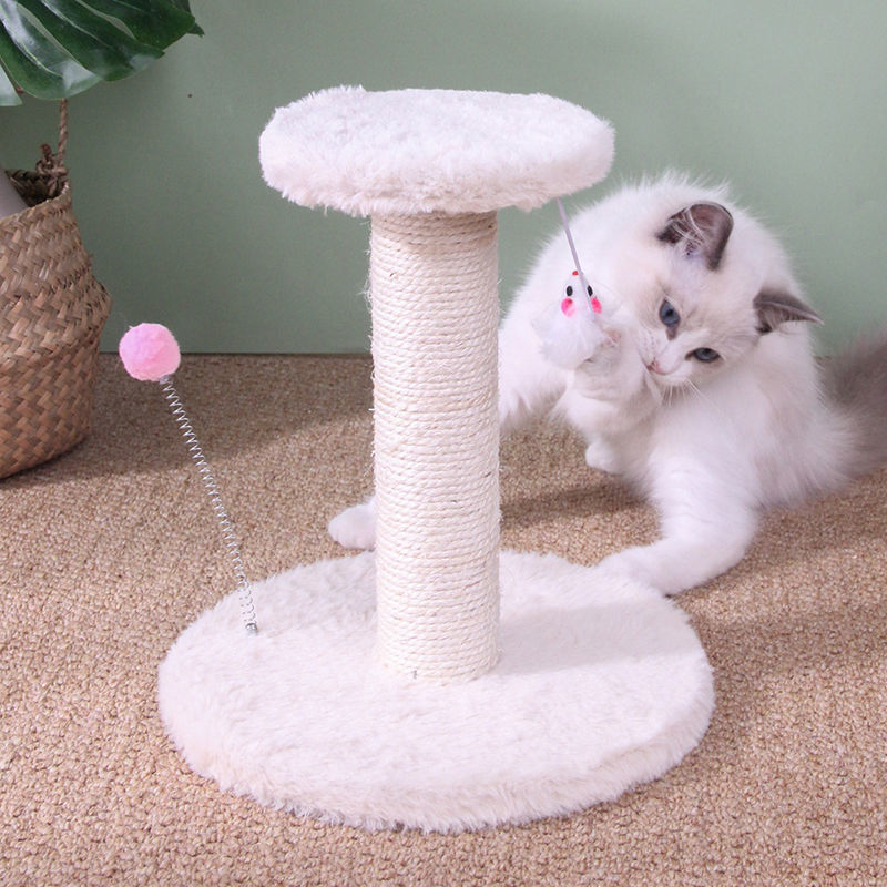 Cat climbing frame, cat nest, integrated sisal cat tree villa, large cat grabbing board, toy cat grabbing pillar, cat supplies-Rongpet