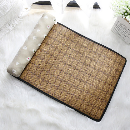 Summer pet mat cooling cat mat nest ice cold feeling dog mat pillow