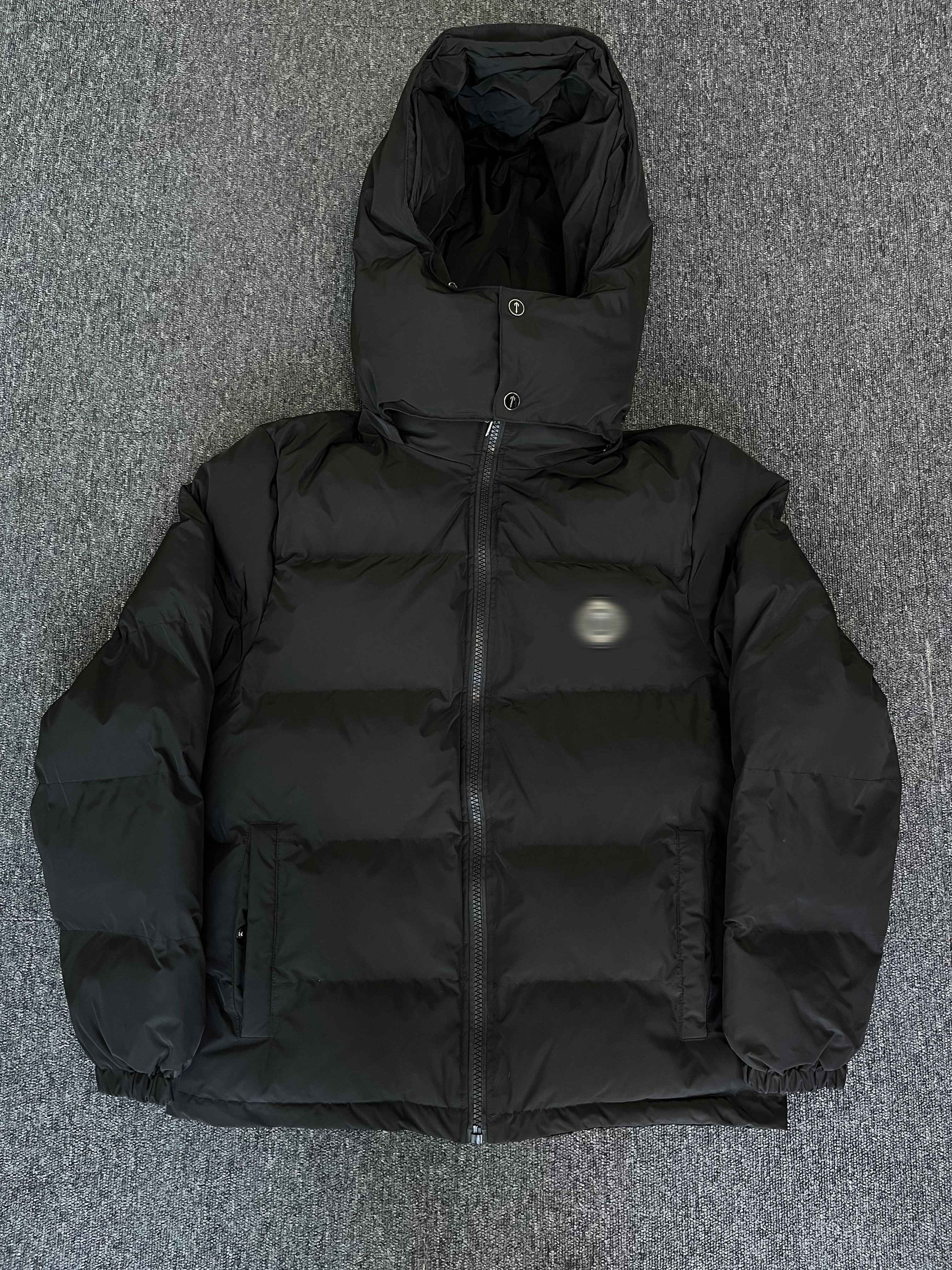 Black Irongate Jacket Detachable Hood