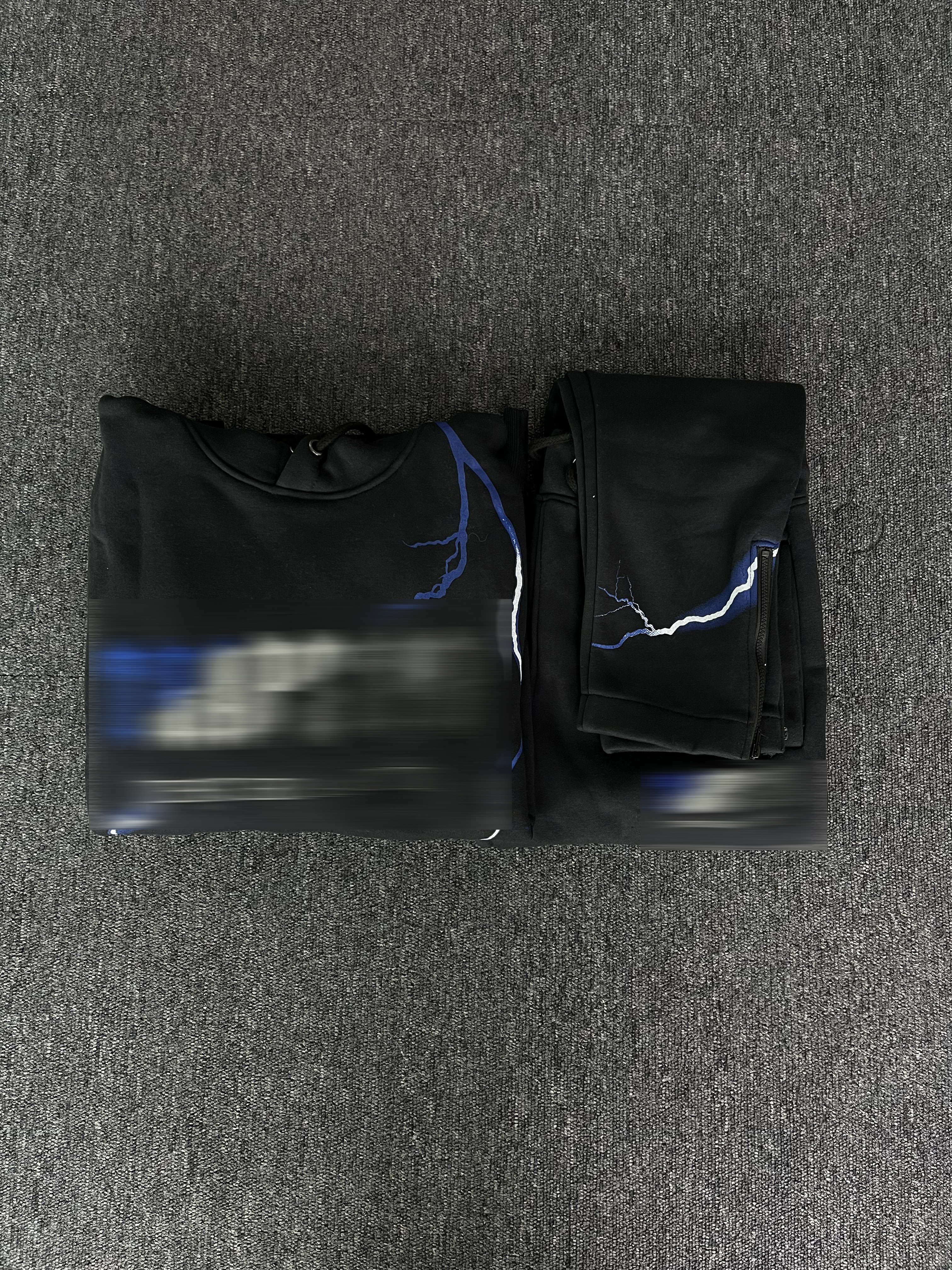 CHENILLE DECODED HOODED TRACKSUIT - LIGHTNING EDITION