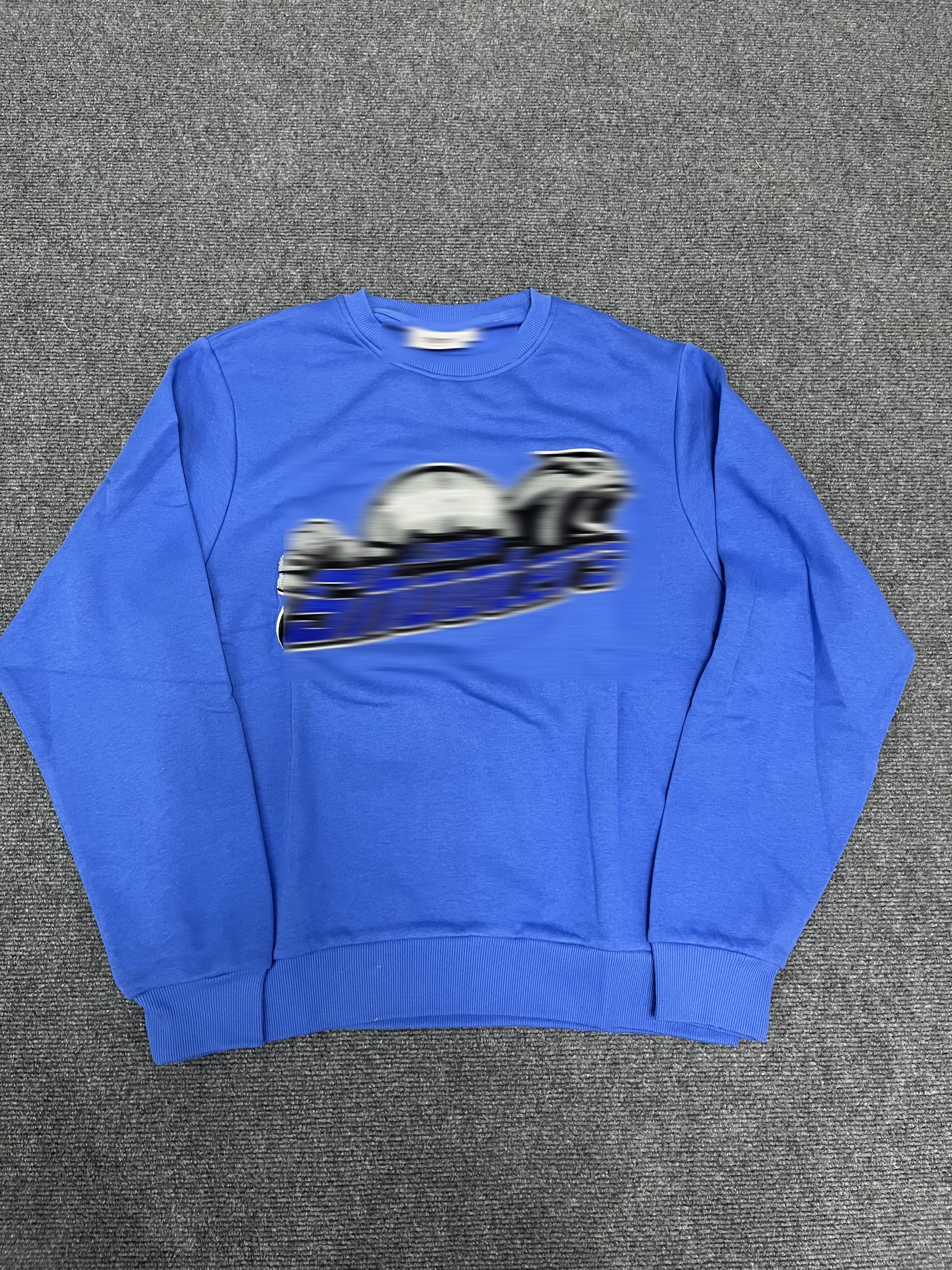 Trapstar London Shooters Chenille Crewneck – Blue