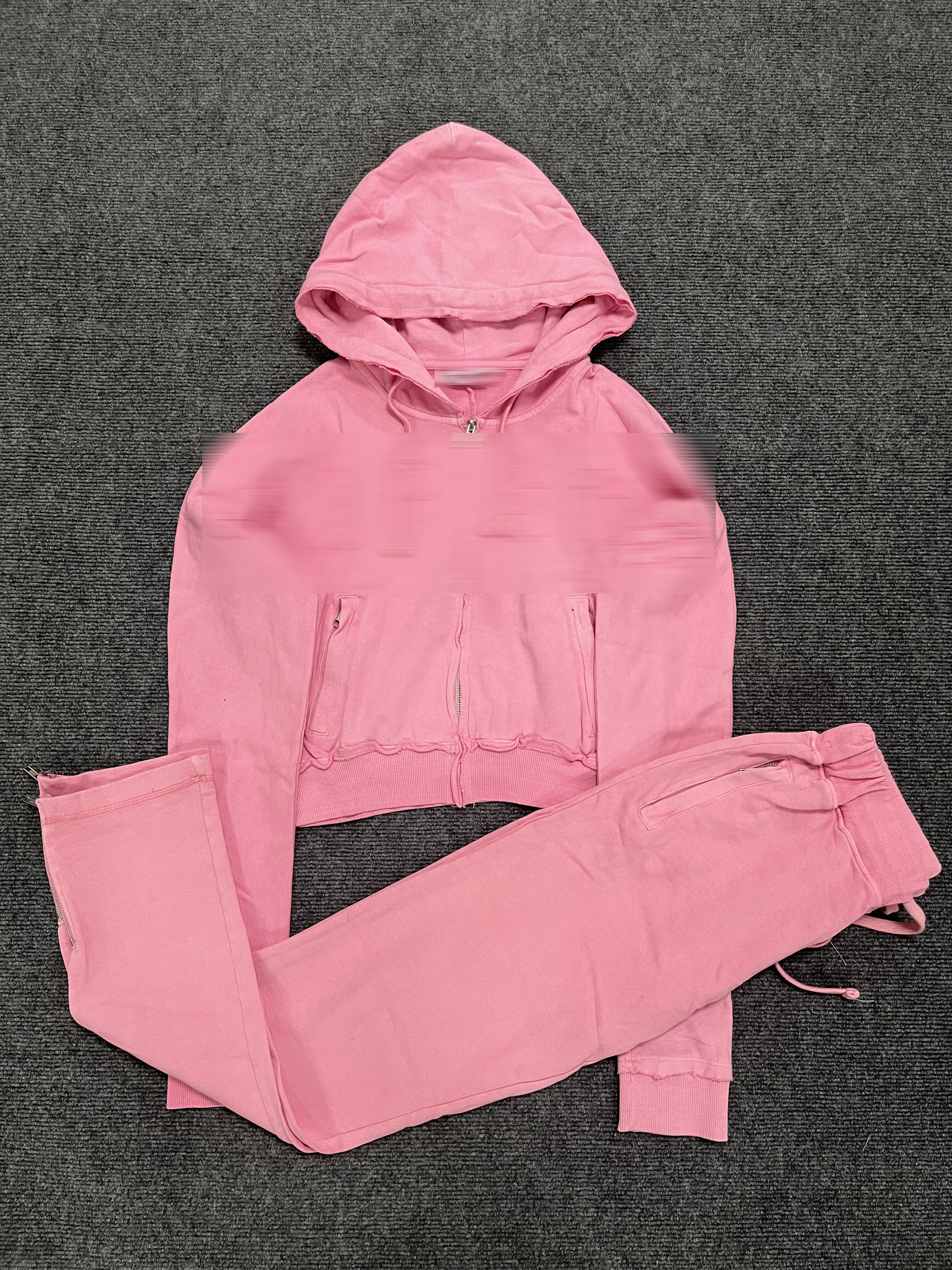 Trapstar Women’s Irongate Tracksuit - Washed Pink