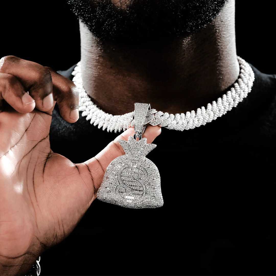 Big Size Money Bag Necklace