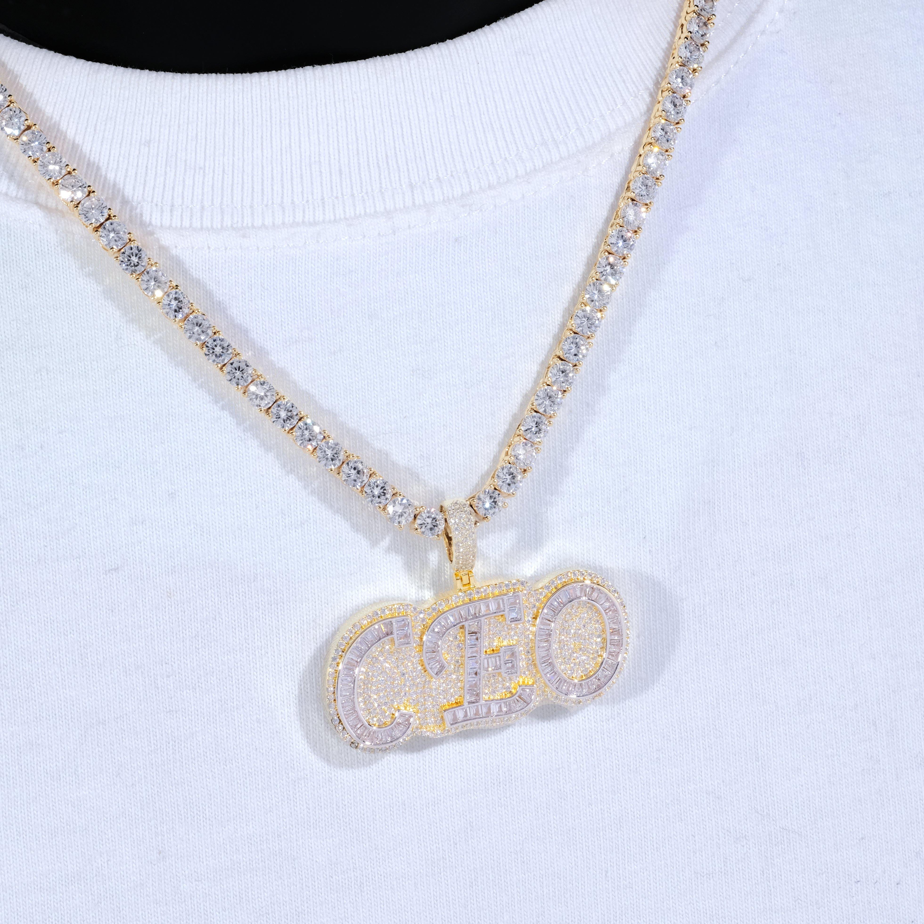 CEO Baguette Icy Necklace
